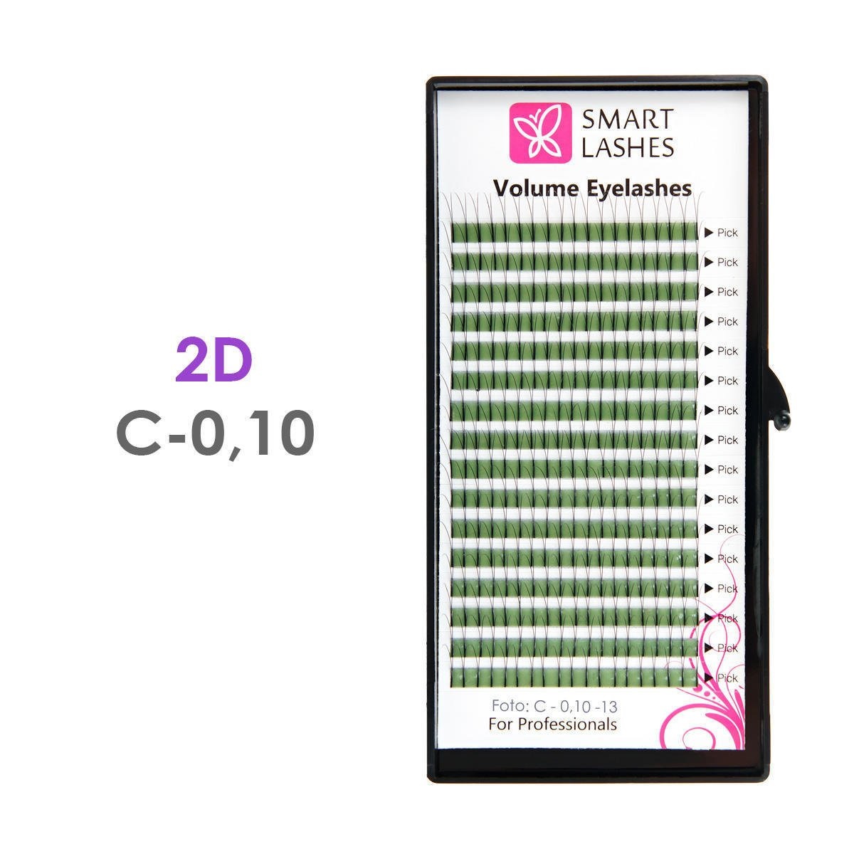 Trsy 2D - C - 0.10 mm | Smart Lashes