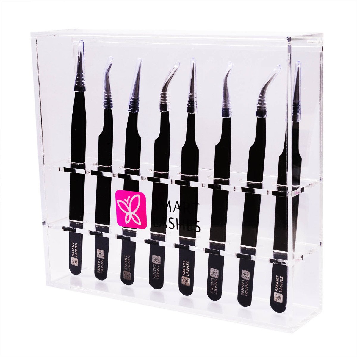 Uzaviratelný stojánek na pinzety  | Smart Lashes