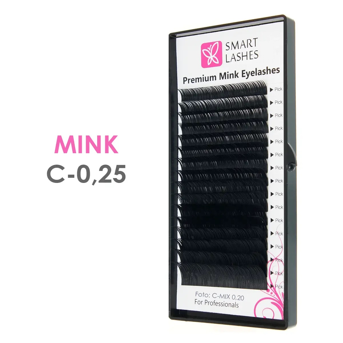 MINK - C - 0.25 | Smart Lashes