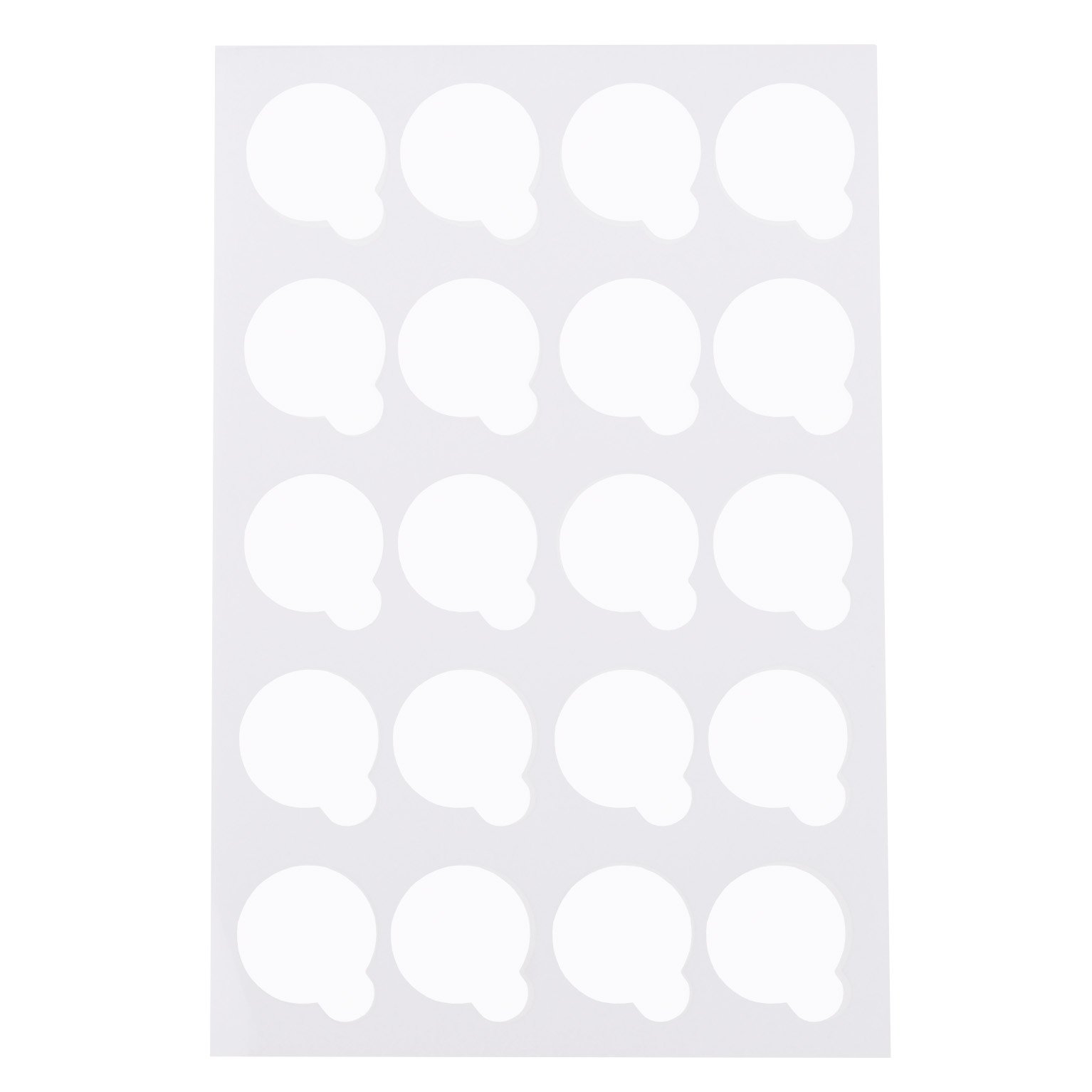 Одноразовые наклейки на кристалл - 100 шт. | Smart Lashes