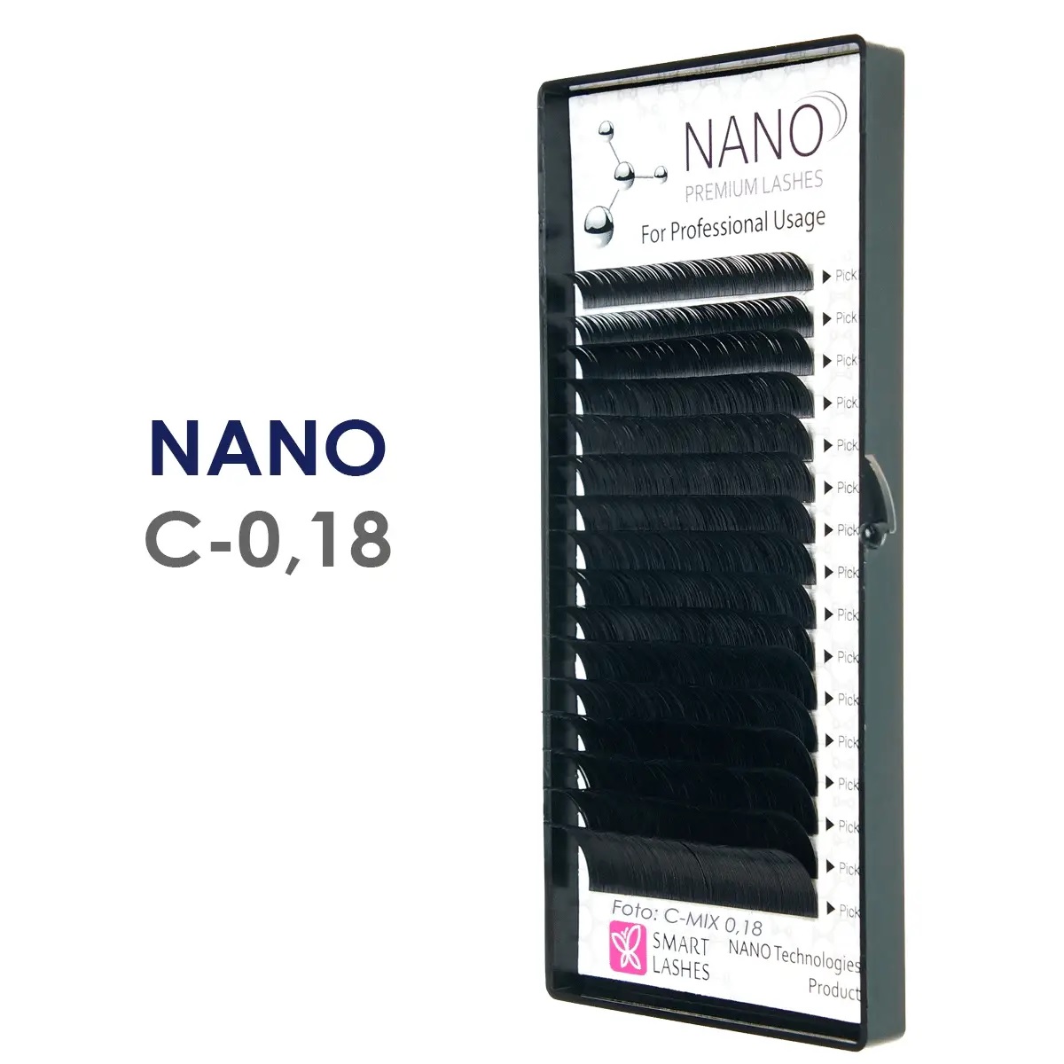 NANO - C - 0.18 mm | Smart Lashes